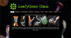 Desktop Screenshot of leafygreenglass.com